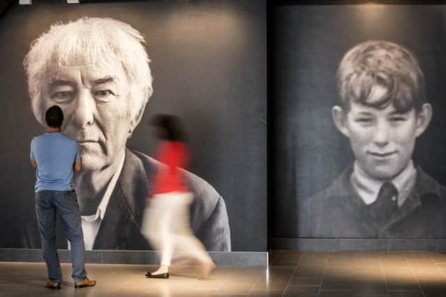 Heaney HomePlace main entrance