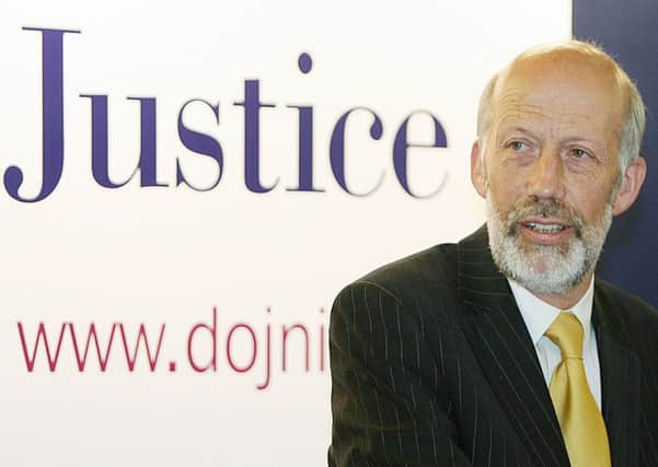 Former justice minister David Ford