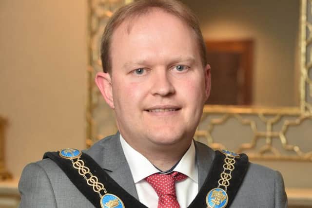 Lord Mayor of Armagh, Banbridge and Craigavon, Alderman Gareth Wilson.