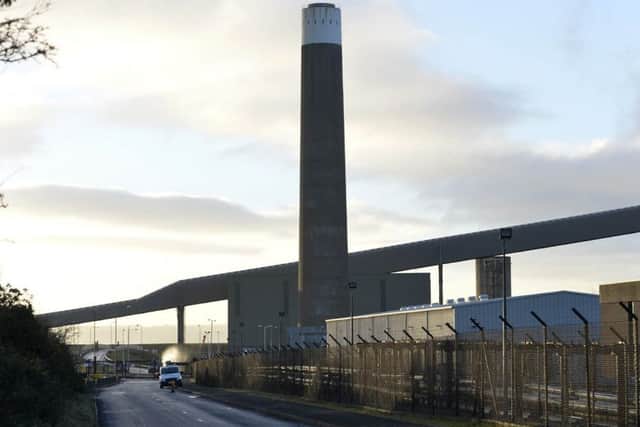 Kilroot power station near Carrickfergus which is facing closure within months
