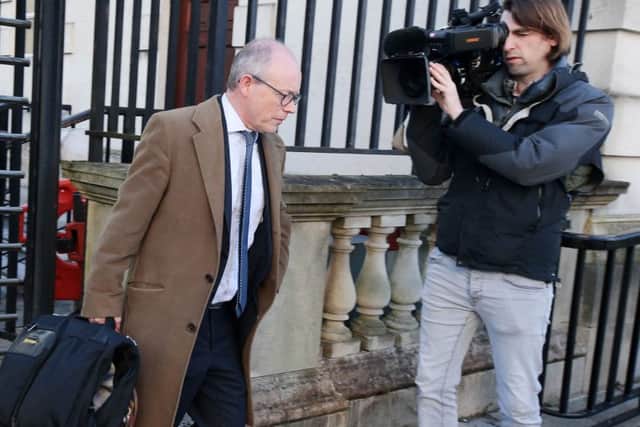 Barra McGrory, who represented the Police Ombudsman, pictured leaving the High Court last week. Should a former Director of Public Prosecutions return to practising law, and in such a dramatic manner? 



Picture by Jonathan Porter/PressEye