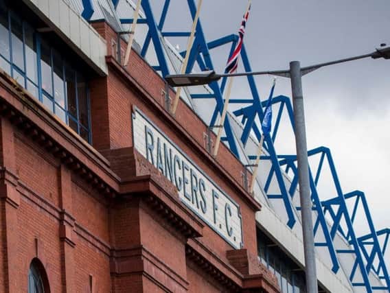 Glasgow Rangers' home stadium, Ibrox.