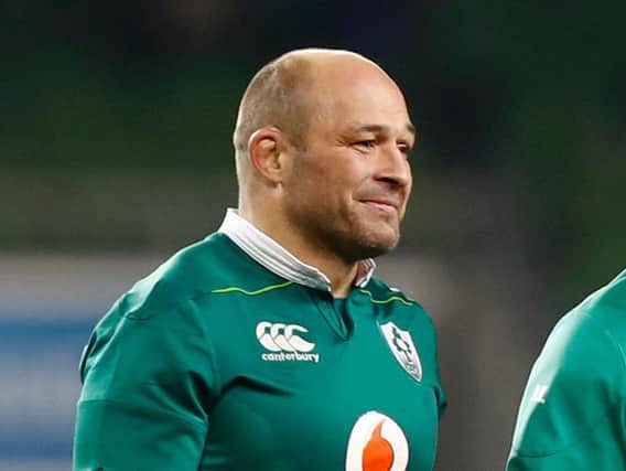 Ulster and Ireland's Rory Best.