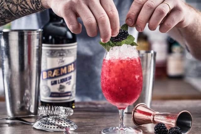 Braemble Gin Liqueur is a sublime mix of sweet blackberries and finest London Dry Gin.