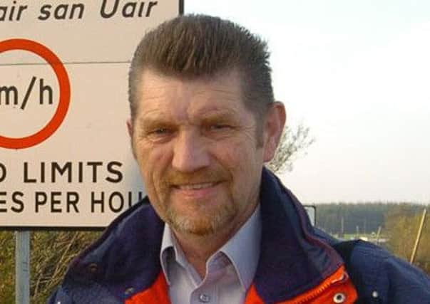 Strabane councillor Derek Hussey