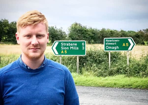 Daniel McCrossan MLA pictured at the A5, the upgrade of which he says is vital
