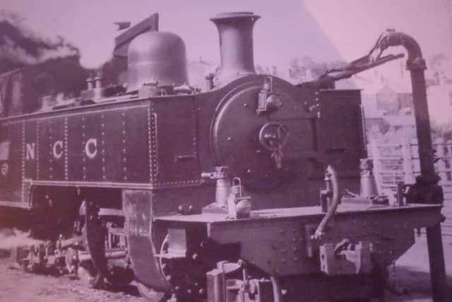 Engine Number 43 pulled the last train from Ballymoney to Ballycastle in July 1949