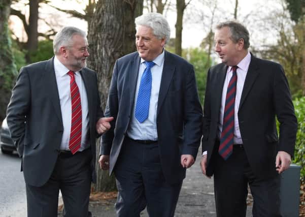 Ray Hayden, Alisdair McDonnell and Danny Kinahan have created a new public affairs firm