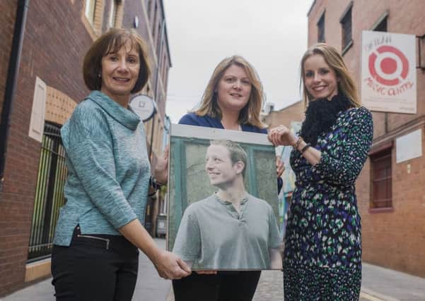 Pictured (Left to right): Liz Shaw (Conor's Mum), Charlotte Dryden (CEO Oh Yeah Music Centre), Claire Webb (Conor's sister)