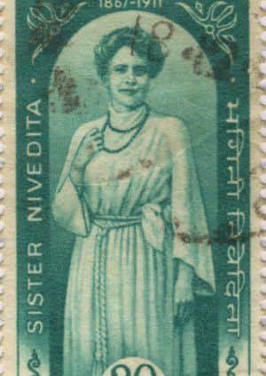 Sister Nivedita from Dungannon on an Indian postage stamp
