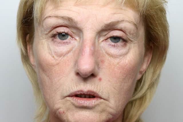 Penelope John who has been jailed for at least 11 years at Swansea Crown Court for her part in the murder in November 2011 of Barry Rogers' 84-year-old grandmother, Betty Guy, at her home in Pembrokesire.