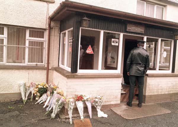 The Heights Bar in Loughinisland, Co Down, scene of a massacre in 1994 in which six Catholic men were murdered loyalists