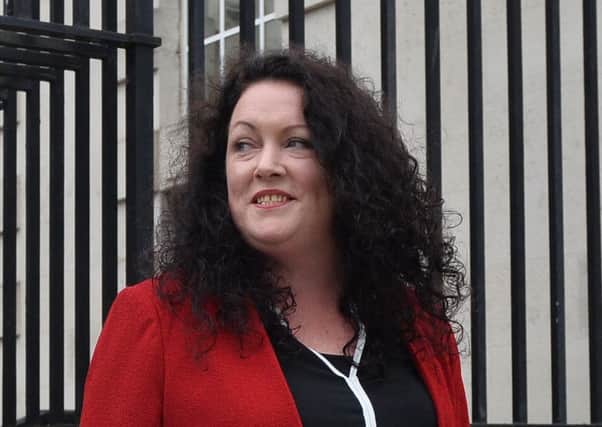 Sex Worker rights Campaigner , Laura Lee at Belfast High Court. Photo Colm Lenaghan/ Pacemaker