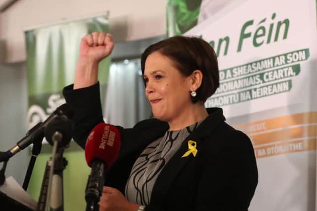 Mary Lou McDonald will succeed Gerry Adams as president of Sinn Fein