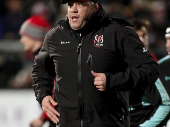 Ulster head coach Jono Gibbes