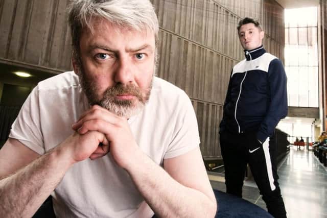 EdgeFest, a 3-week festival of explosive theatre, which deals with issues around mental health and wellbeing, is now on at the MAC Belfast. Presented by leading theatre companies, Prime Cut Productions and Tinderbox, EdgeFest continues until 3 March featuring a series of powerful dramas and accompanying workshops, supported by National Lottery funding through the Arts Council of Northern Ireland. Pictured (L-R) are actors Charlie Bonner and Ryan McParland. Visit www.artscouncil-ni.org