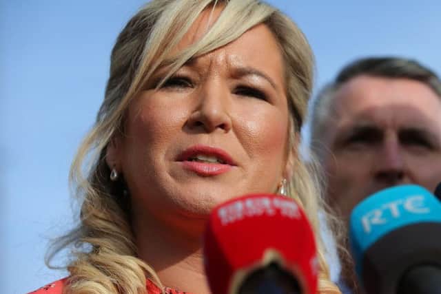 Sinn Fein's leader in Northern Ireland, Michelle O'Neill