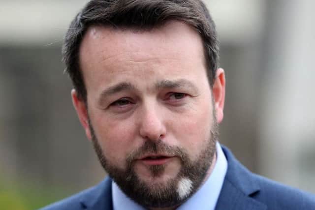 SDLP leader Colum Eastwood said Sinn Fein had not campaigned for the Good Friday Agreement and that the DUP had opposed it