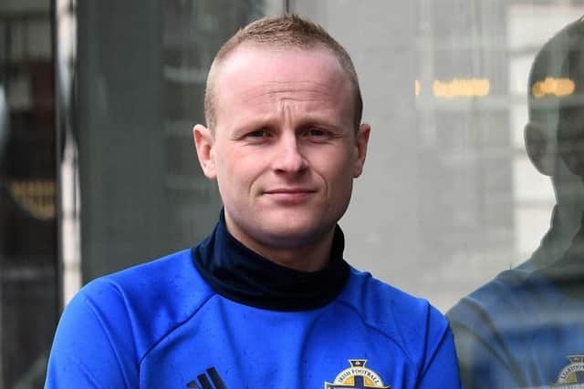 The loyalis blogger and activist, Jamie Bryson. 
Pic by Colm Lenaghan/ Pacemaker