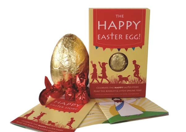 The 'Happy Easter Egg' aims to put Jesus back at the heart of Easter