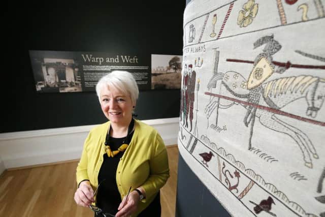 Valerie Wilson, Curator of Textiles at National Museums NI