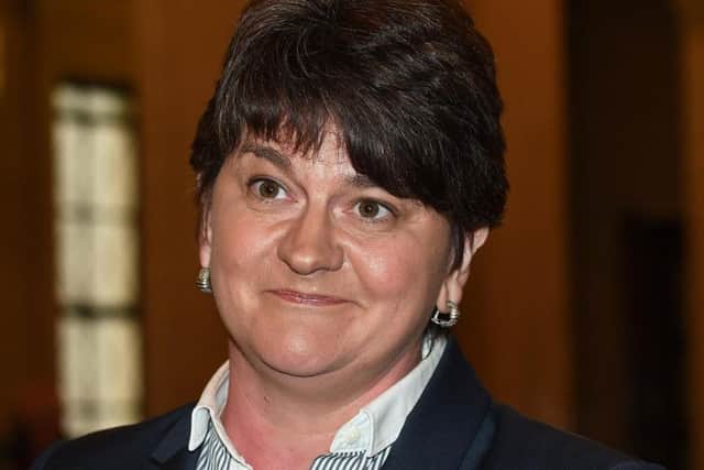 DUP leader Arlene Foster