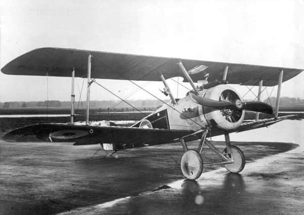 Flown by Biggles - Royal Flying Corps Sopwith Camel in 1914-1916 period