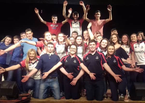 Kilraughts YFC who have made it through to perform at the YFCU arts festival gala