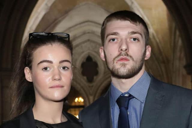 File photo dated 19/12/17 of Tom Evans and Kate James, the parents of 21-month-old Alfie Evans, who are waiting to see whether they have won a High Court treatment fight with doctors