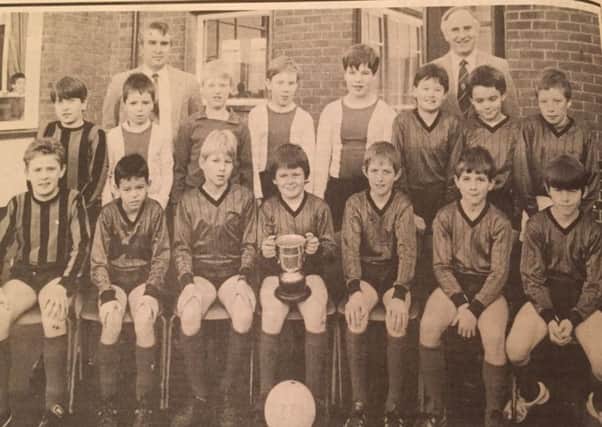 Ballyclare Primary School football team