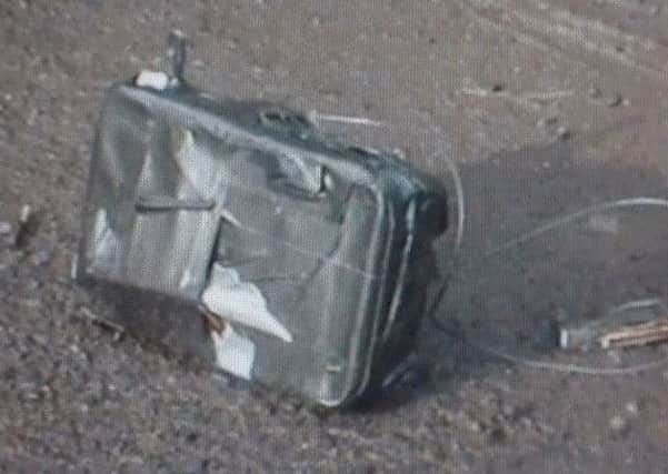 The device which was placed under the police officers car