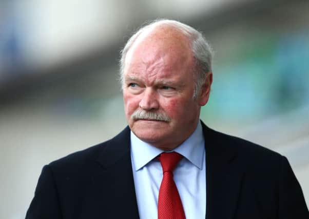 Ronnie McFall has taken over as Glentoran manager.