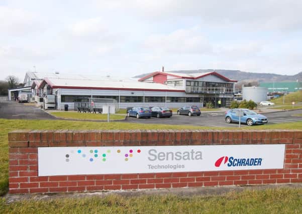 The Sensata Technologies Schradar factory in Carrickfergus, Co. Antrim, which has sent all staff home and has announced it will be reducing its workforce by 125 people.  

Picture by Jonathan Porter/PressEye