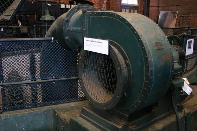 Fans around the world: DavidsonÂ’s ventilation fan installed in sewerage pumping station, Victoria, 1923. Image: Museums Victoria Collections