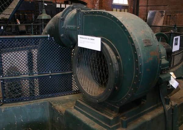 Fans around the world: DavidsonÂ’s ventilation fan installed in sewerage pumping station, Victoria, 1923. Image: Museums Victoria Collections