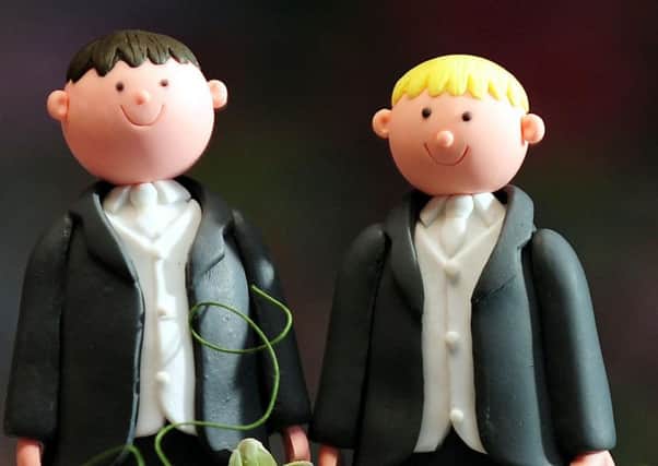The Northern Ireland men were legally married in England