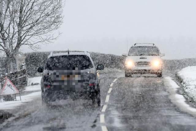 A weather warning is in place for parts of Northern Ireland from Wednesday