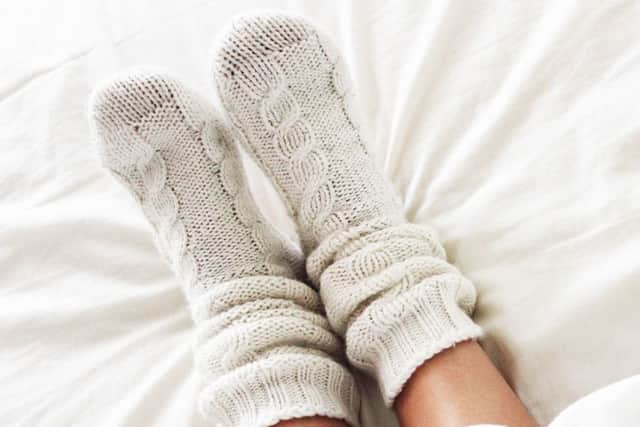 The Public Health Agency has advised people to wear bed socks at night