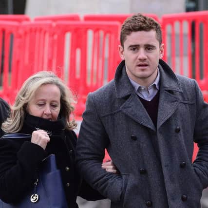 Paddy Jackson arrives at court in Belfast