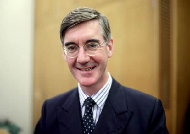 The Conservative MP Jacob Rees-Mogg, who has written for the Belfast News Letter about the border. Photo: Yui Mok/PA Wire