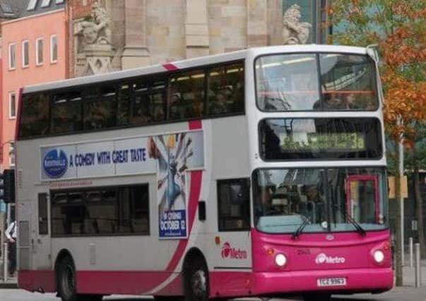 Belfast Metro bus services have been affected.