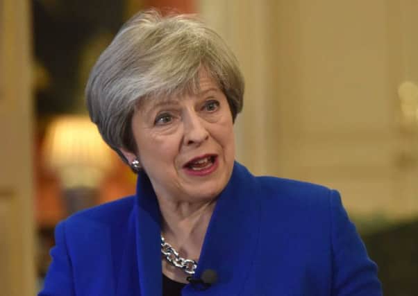 Prime Minister Theresa May. Picture: Jeff Overs/BBC/PA Wire