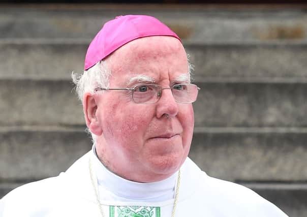 Bishop John McAreavey resigned last week