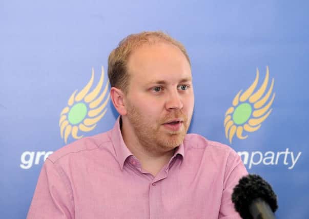 Green Party NI leader Steven Agnew