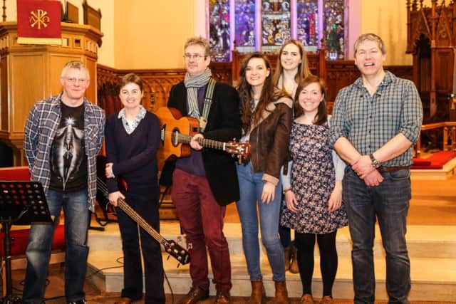 Members of the praise band which led worship at the installation of the Rev Paul Dundas as Archdeacon of Dalriada in Lisburn Cathedral on March 4. Photo by Norman Briggs, RnBphotographyni