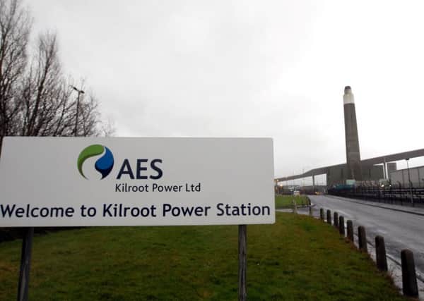 Almost 250 jobs are under threat at Kilroot power station