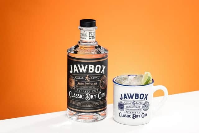 Jawbox Gin is a reflection of Belfast and how we historically gathered around the old Belfast sinks to chat