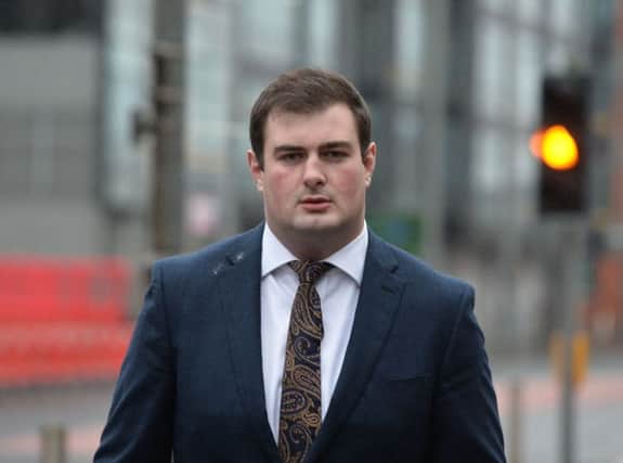 Rory Harrison who gave evidence today (Saturday)   
Picture: Pacemaker.