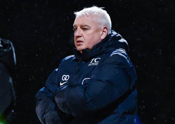 Gavin Dykes has resigned as manager of Ballinamallard United. Pic by Pacemaker.
