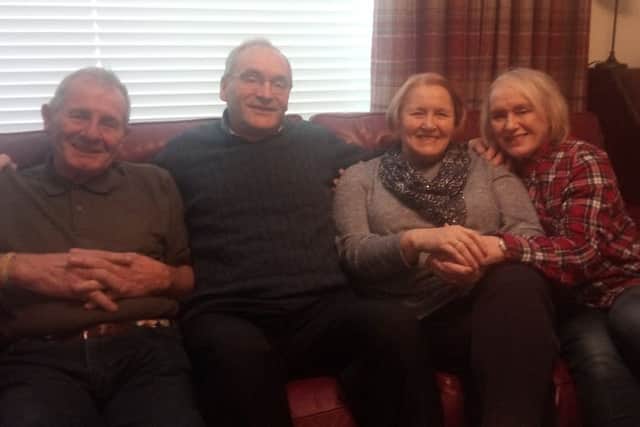 Four of the Jones' family's 10 children - Tony, Kenneth, Evylena and Dorothy